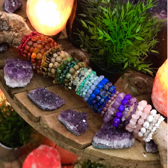 Crystal Bead Bracelet