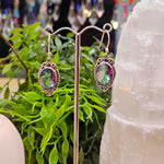 Mystic Topaz Sterling Silver Earrings