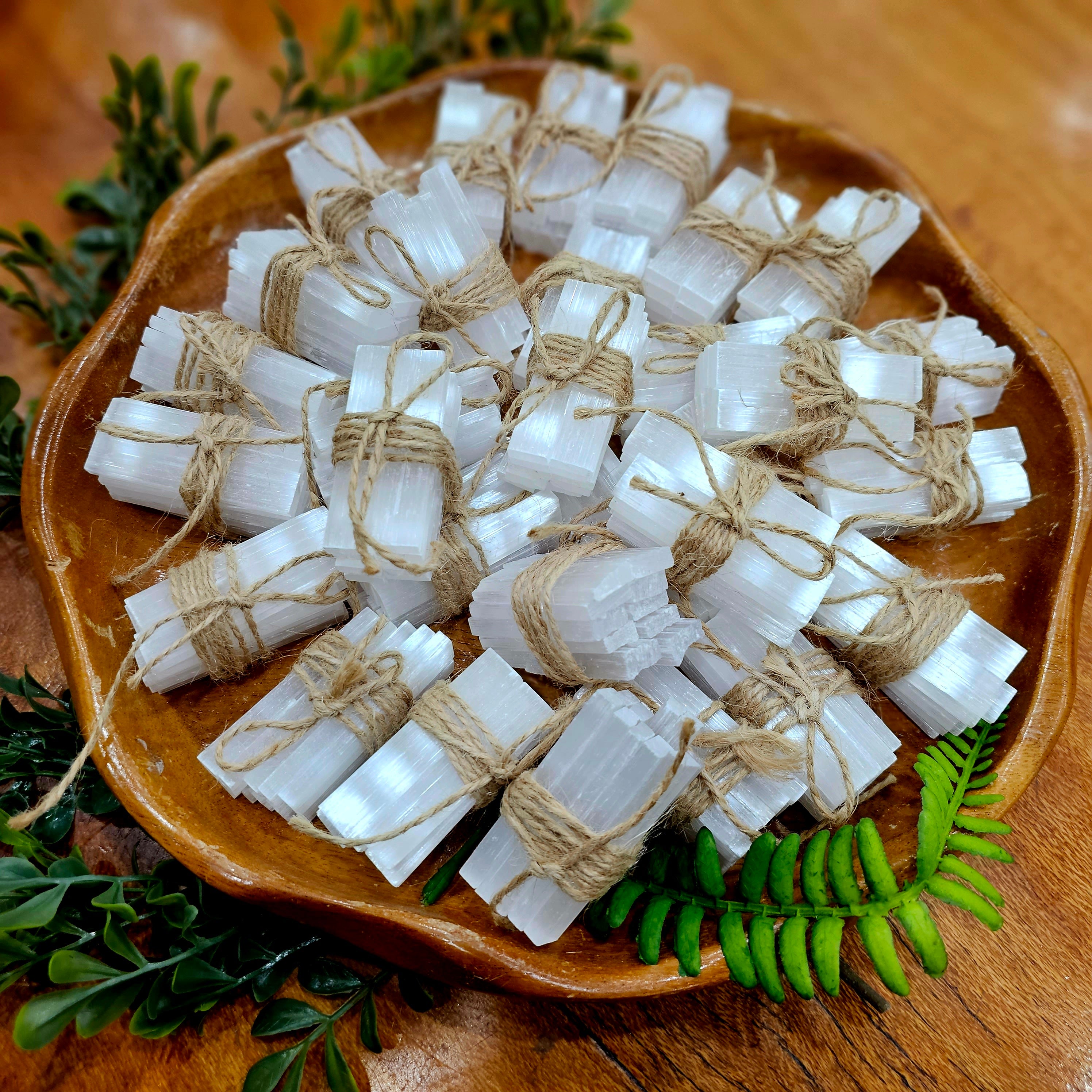 Selenite Bundle (10 individual rods)