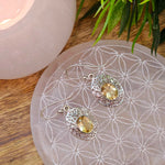 Citrine Sterling Silver Earrings