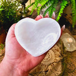 Selenite Heart Charging Bowl