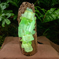 Green Calcite Illumina