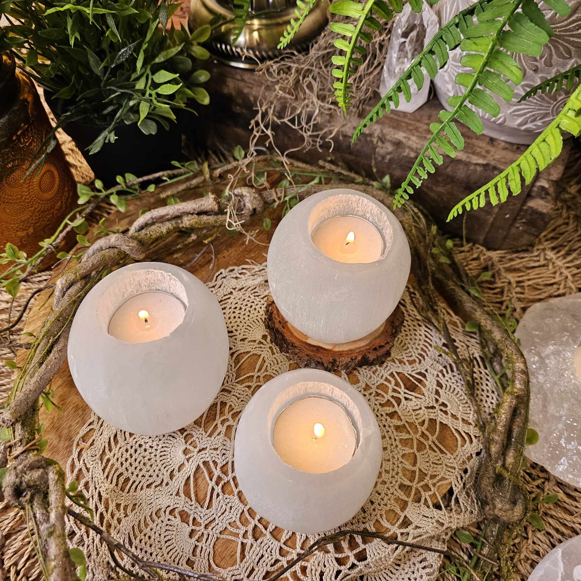 Selenite Tea-Light