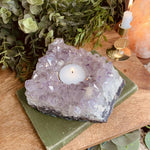 Amethyst Candle Holder