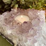 Amethyst Candle Holder
