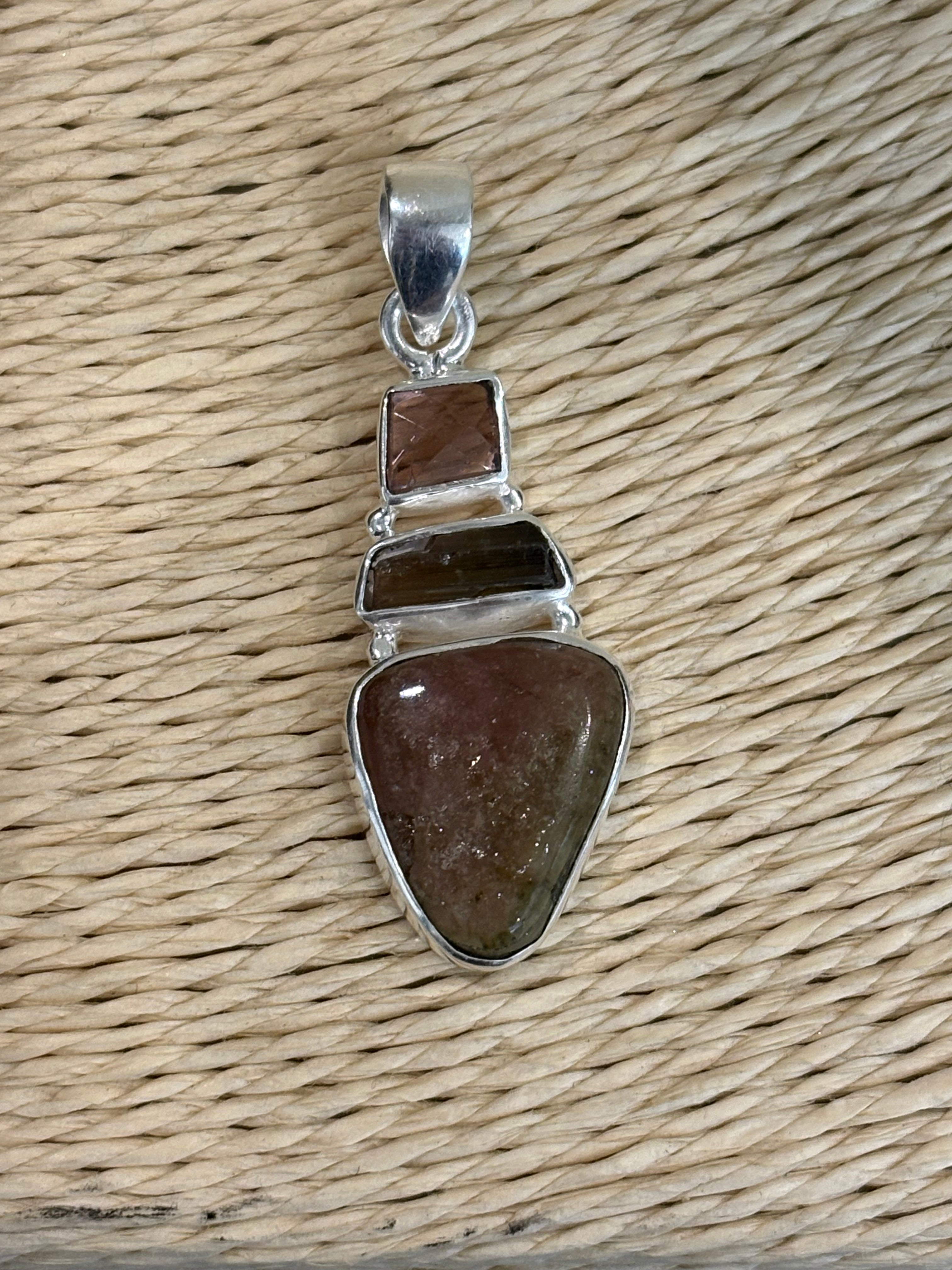 Coloured Tourmaline Pendant