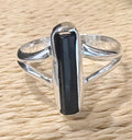 Rectangle Tourmaline Ring
