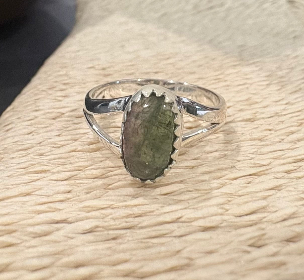 Multi Coloured Tourmaline Ring