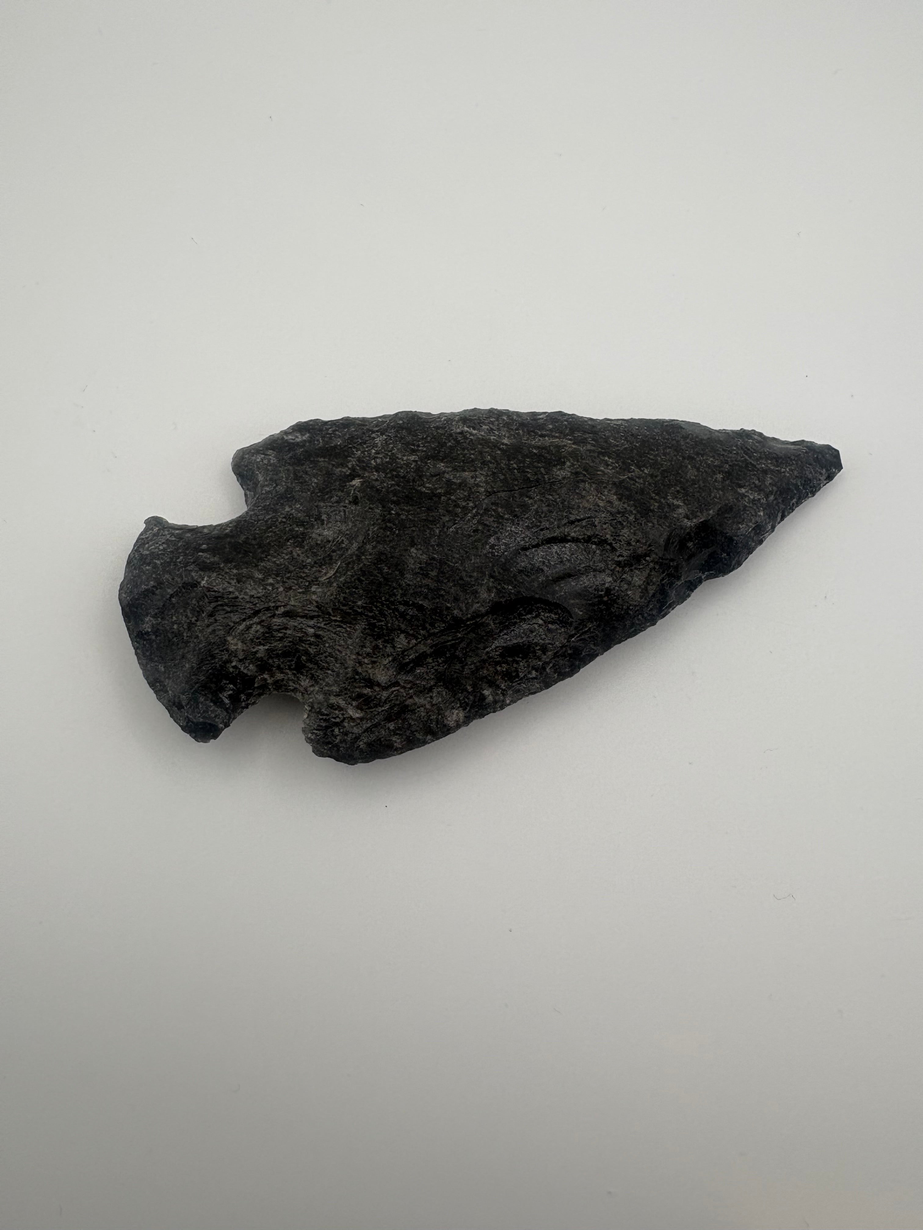 Large Obsidian Arrowhead