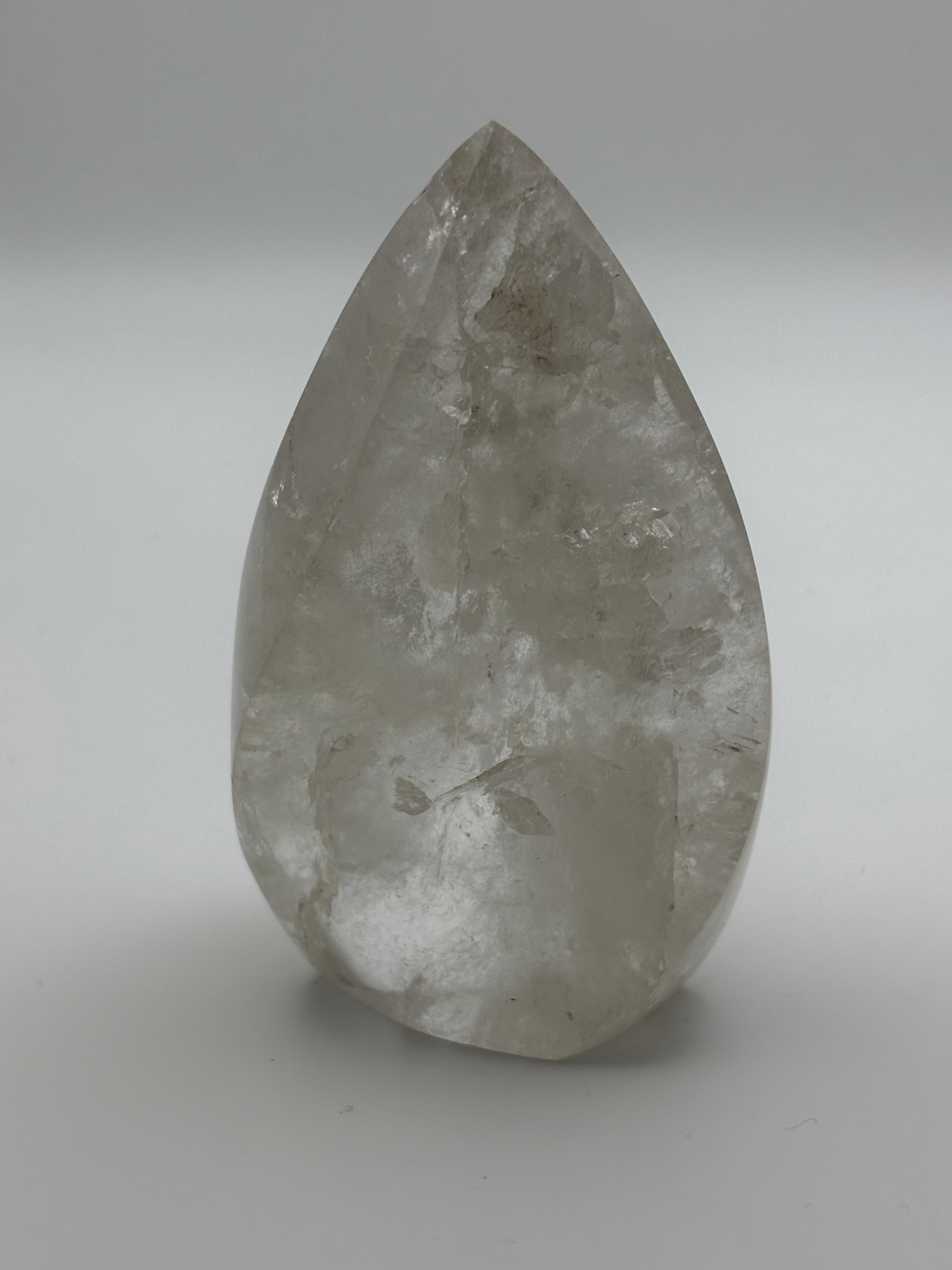 Clear Quartz Flame