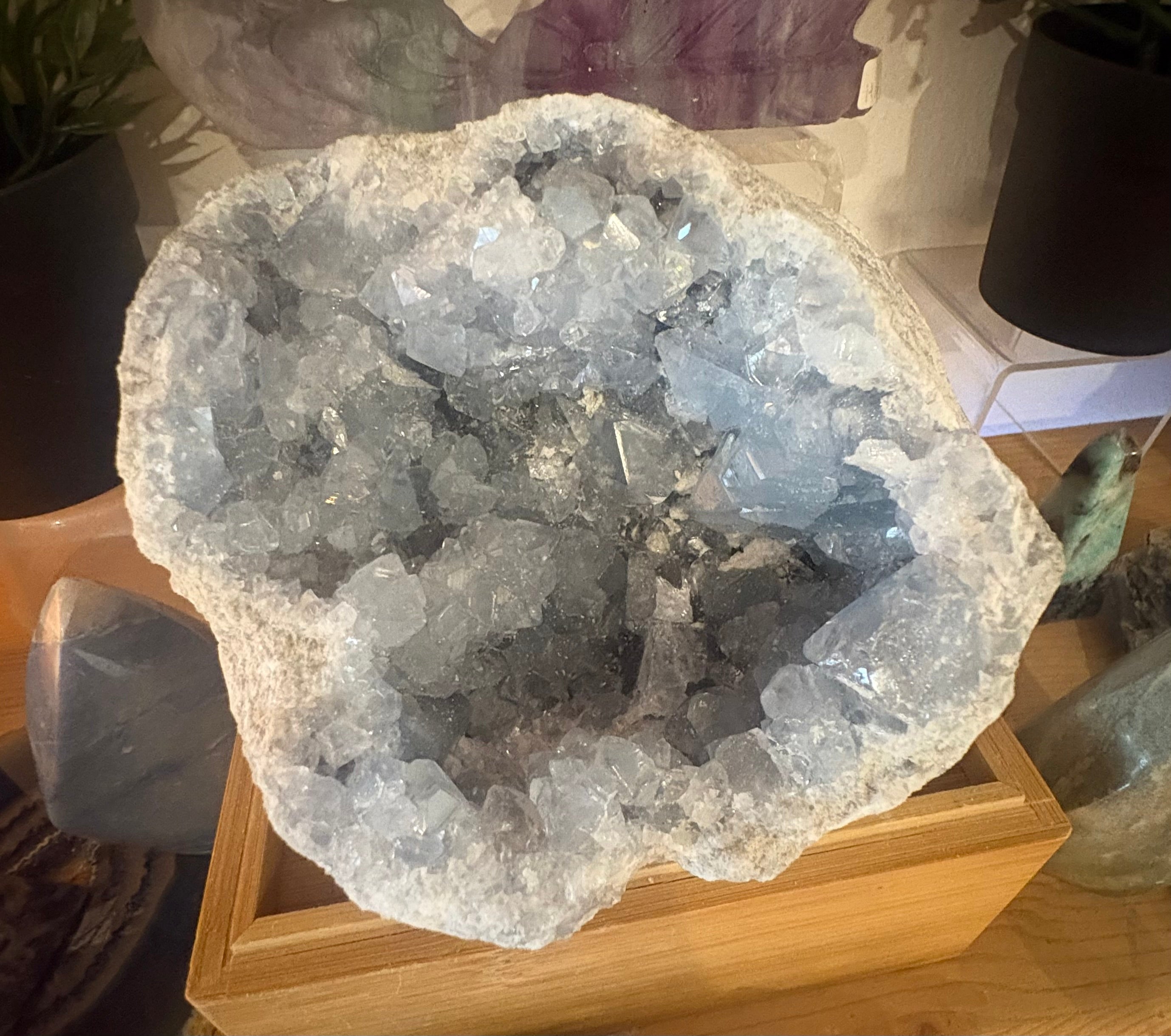 Celestite Cluster