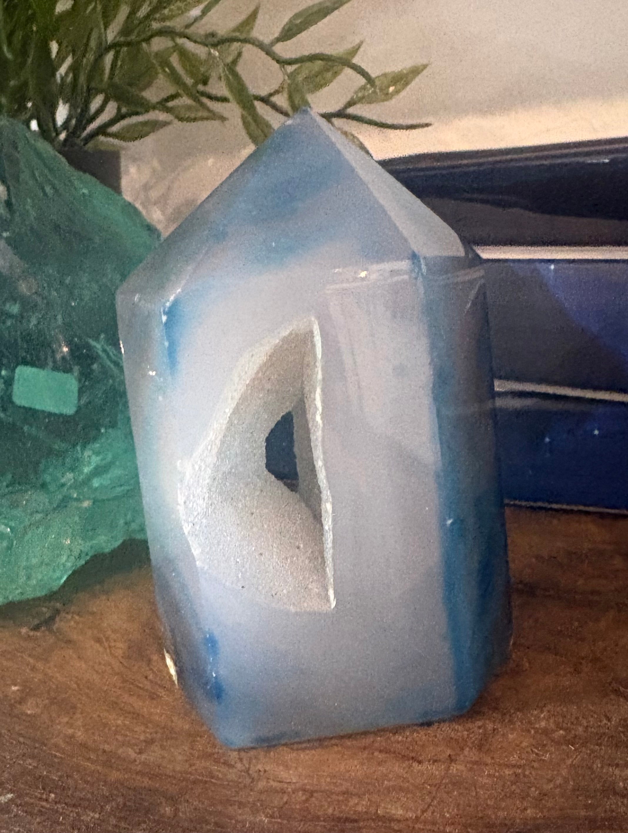 Agate Druzy Blue Generator