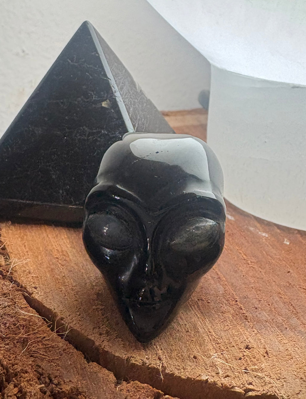 Alien Head Carving