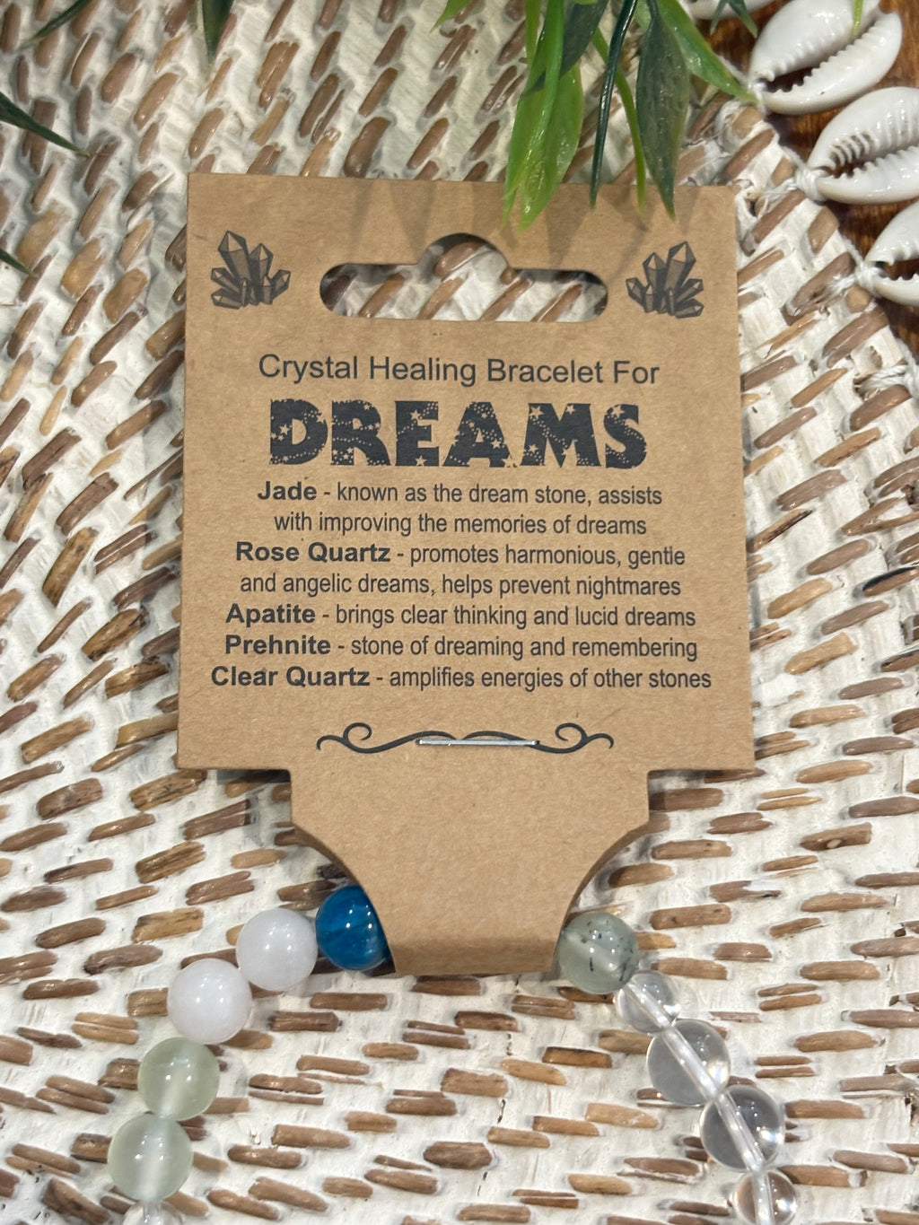 Dreams Crystal Bead Bracelet