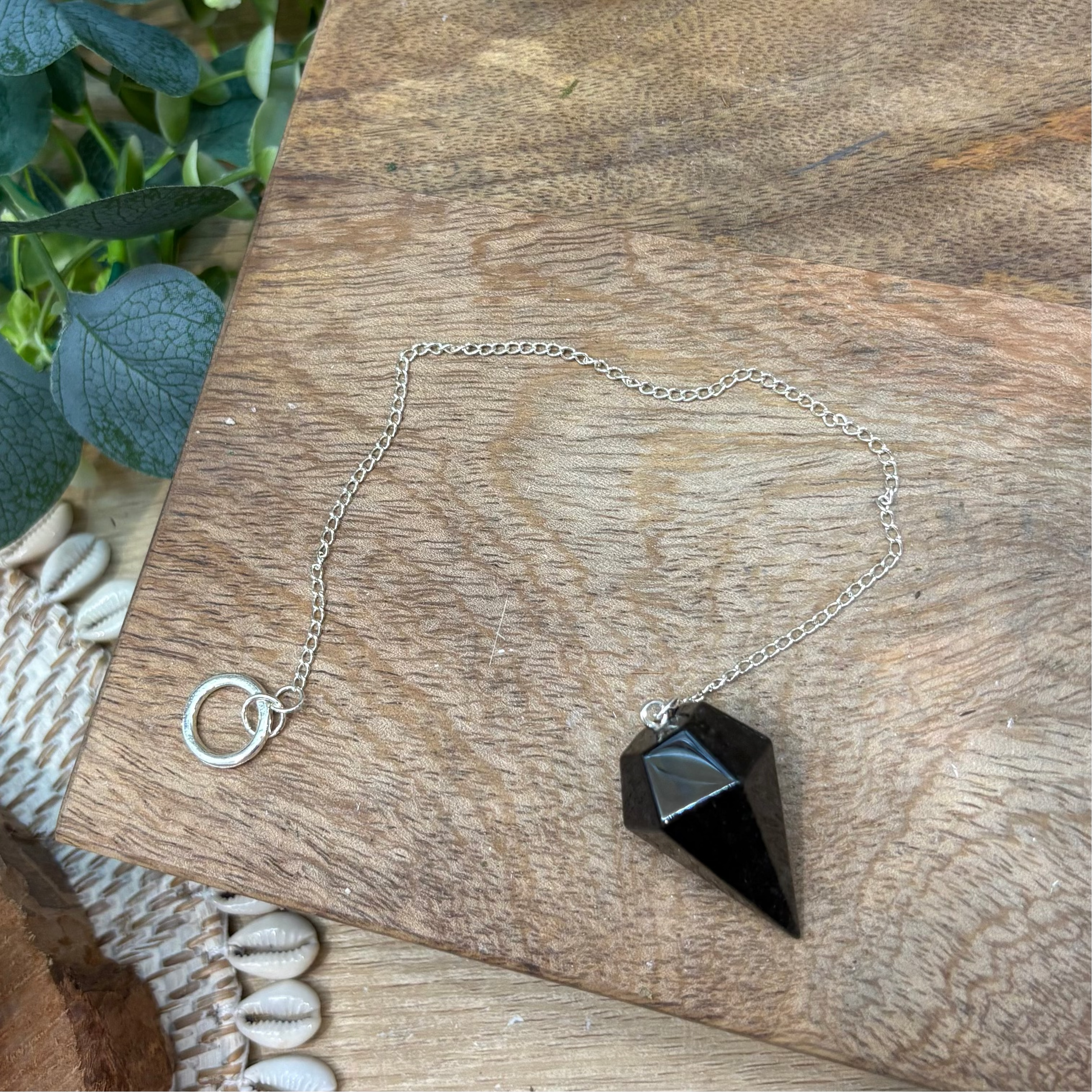 Black Tourmaline Pendulum