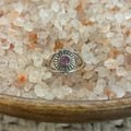 Amethyst Eye Sterling Silver Ring