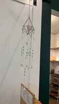 Rose Quartz Cage Suncatcher