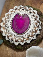 Pink Agate Slice