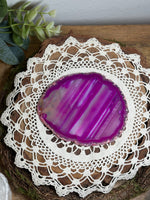 Pink Agate Slice