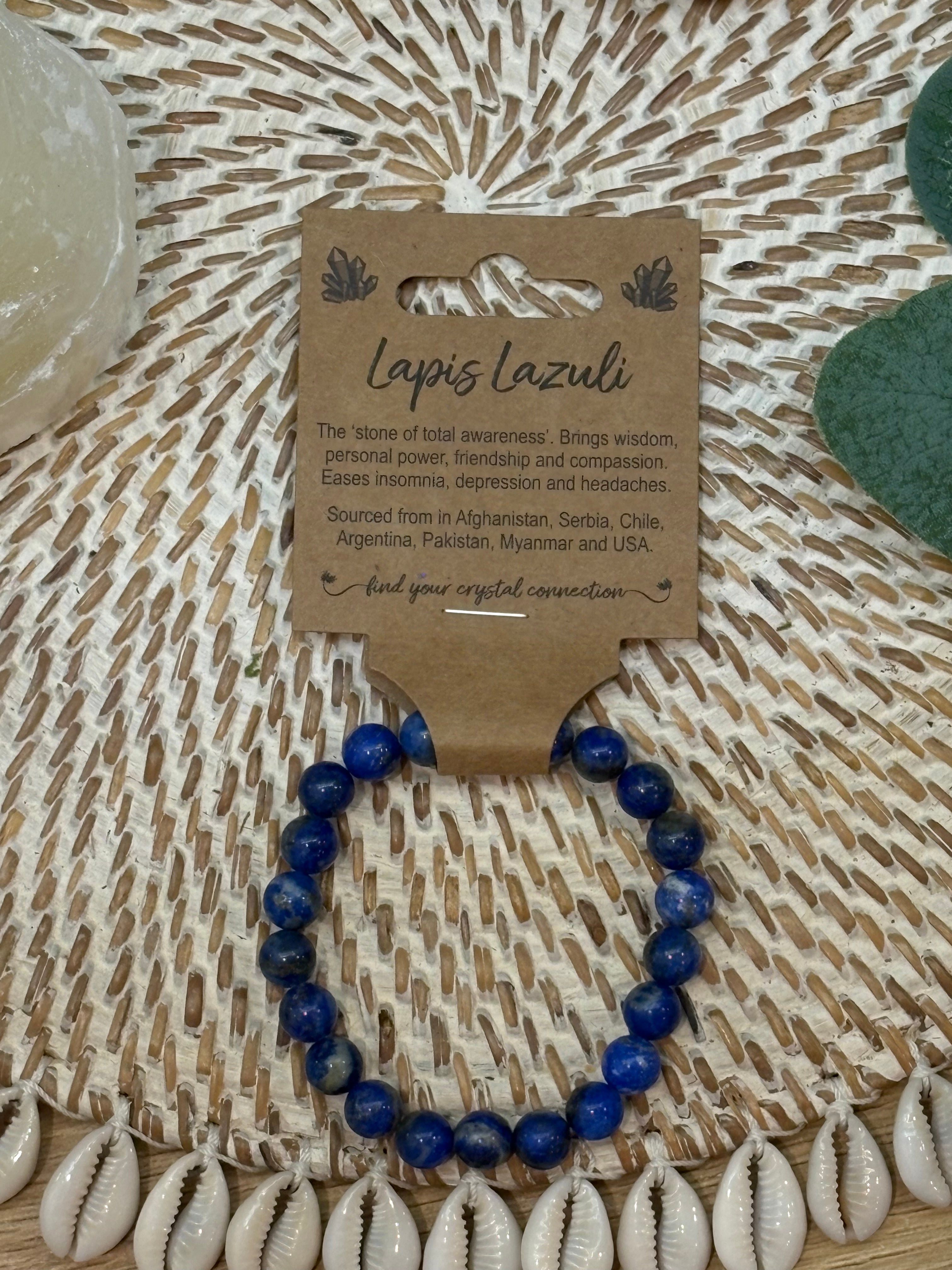 Lapis Lazuli Crystal Bracelet Large