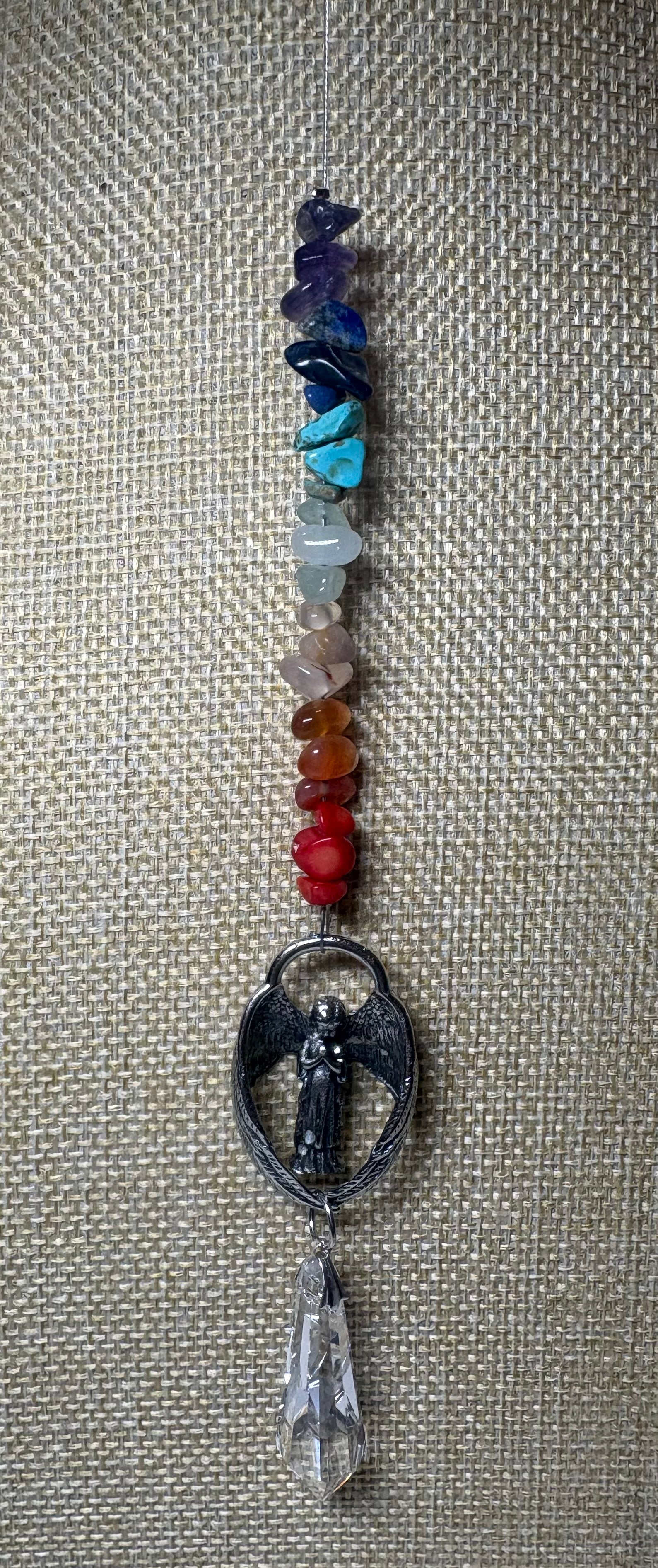 Medium Silver Angel Sun Catcher