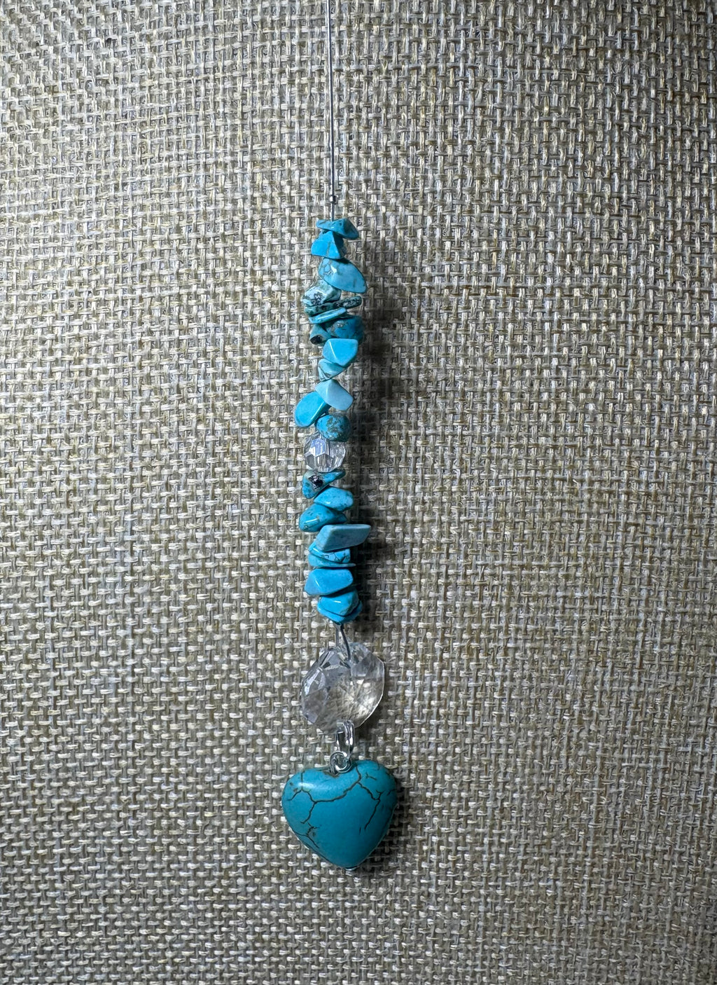 Small Crystal Heart Sun Catcher
