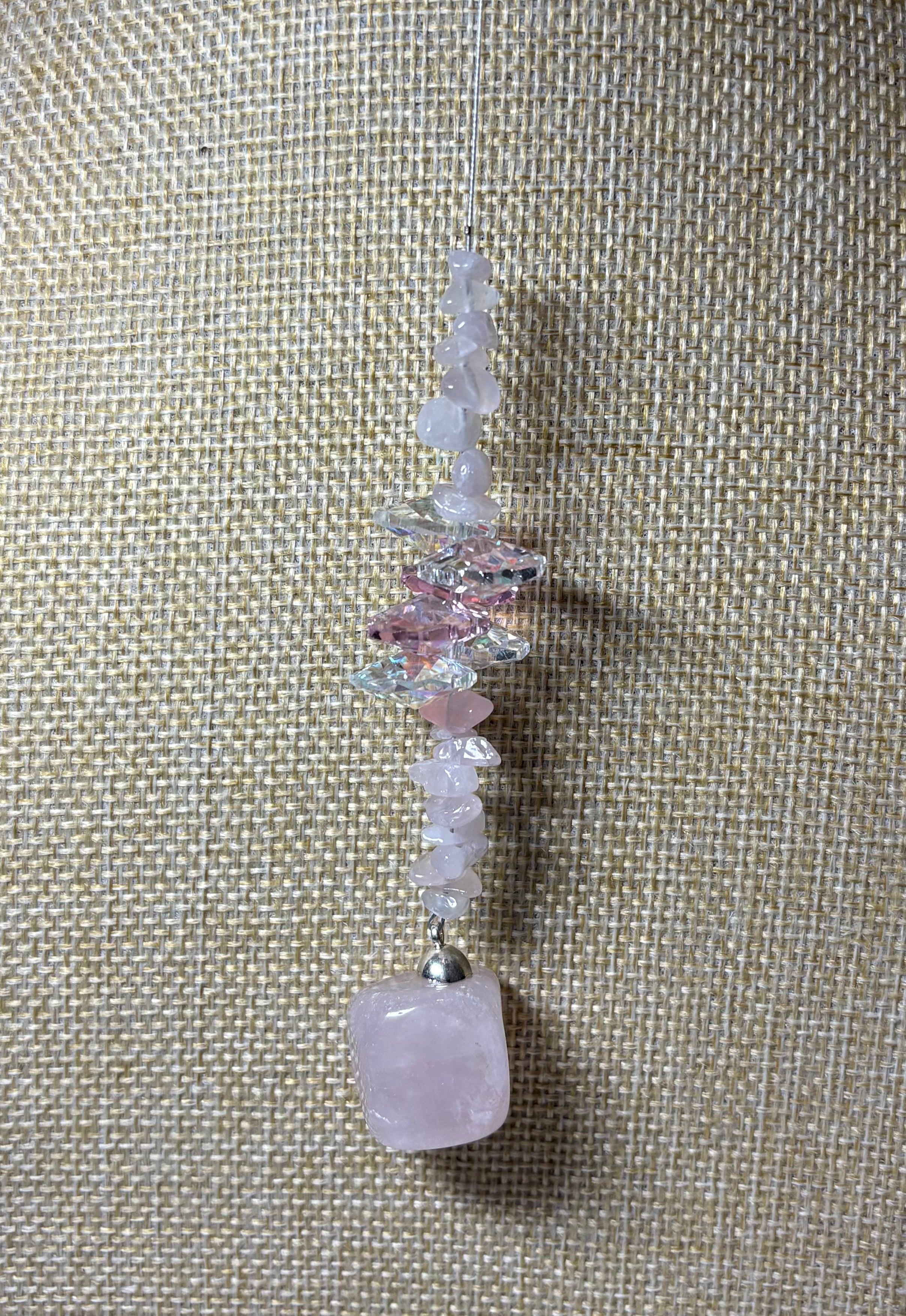 Tumbled Crystal Sun Catcher