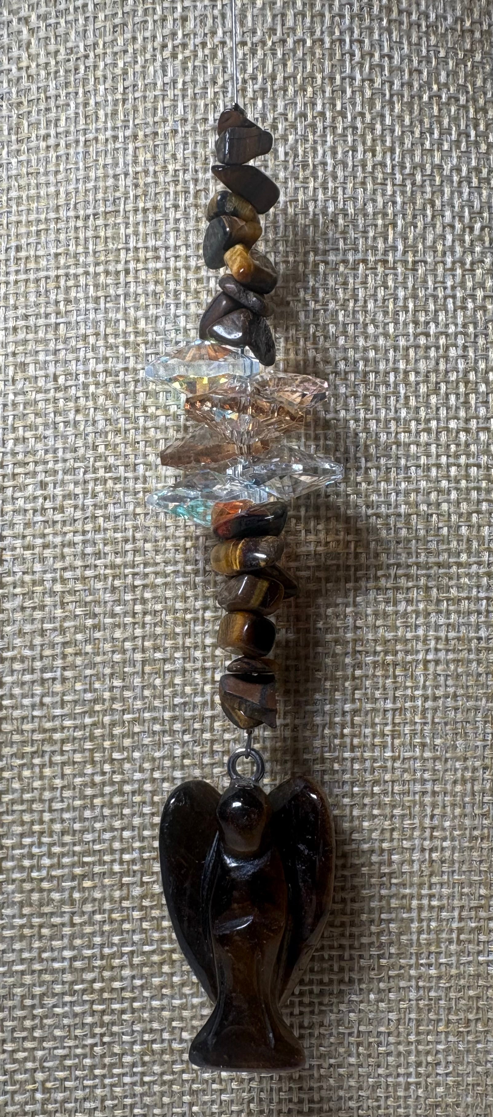 Large Crystal Angel Sun Catcher