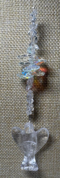 Large Crystal Angel Sun Catcher