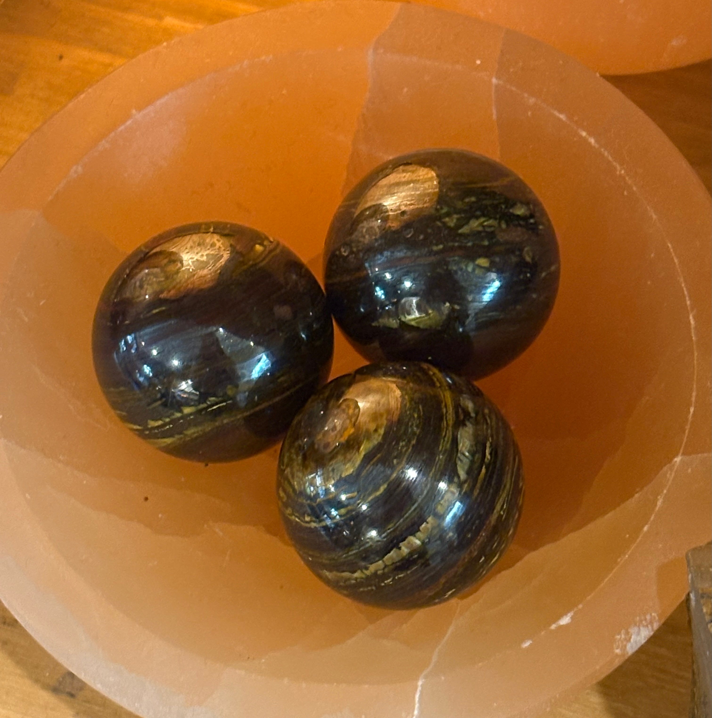 Tiger Iron Sphere 2cm
