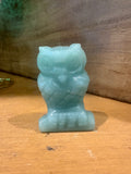 Green Aventurine Owl