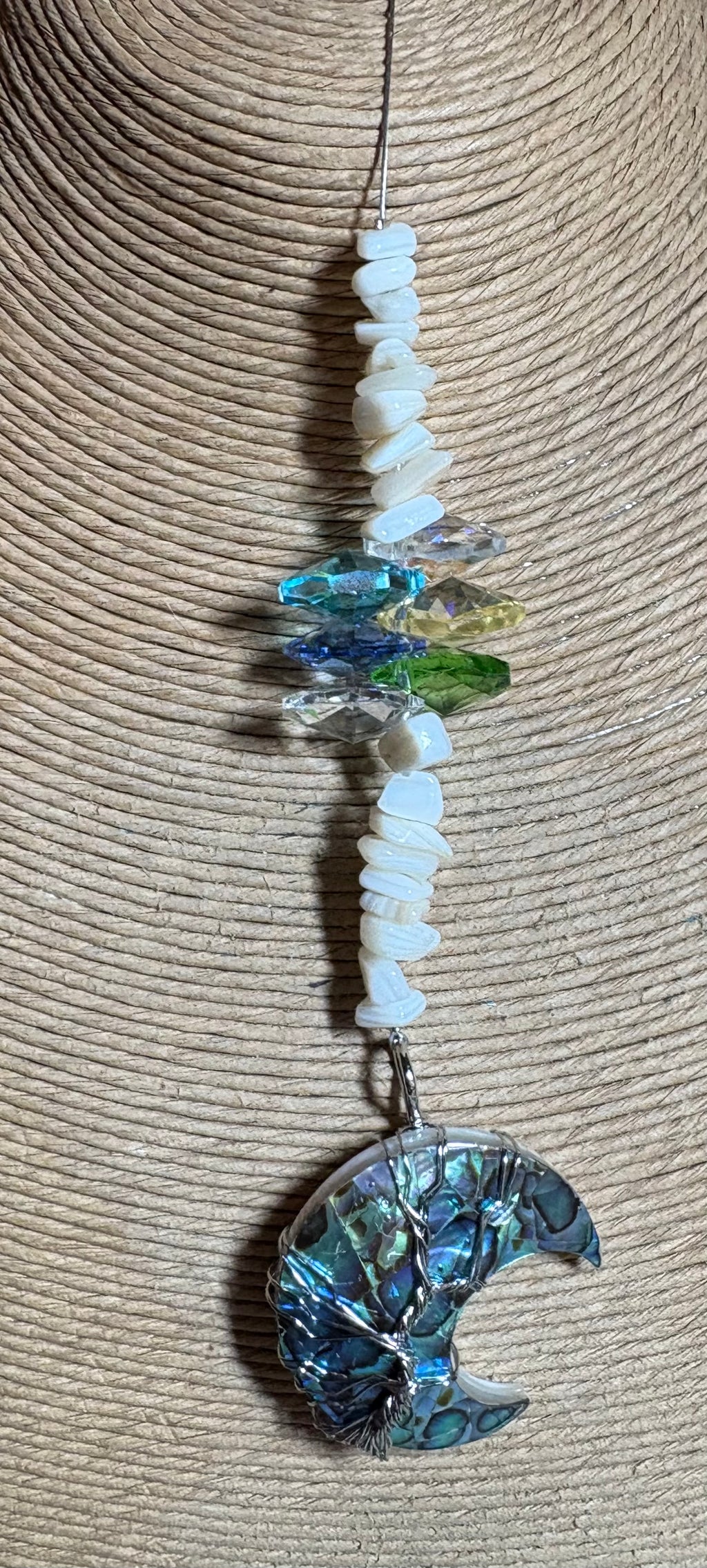 Crystal Moon Tree of Life Sun Catcher