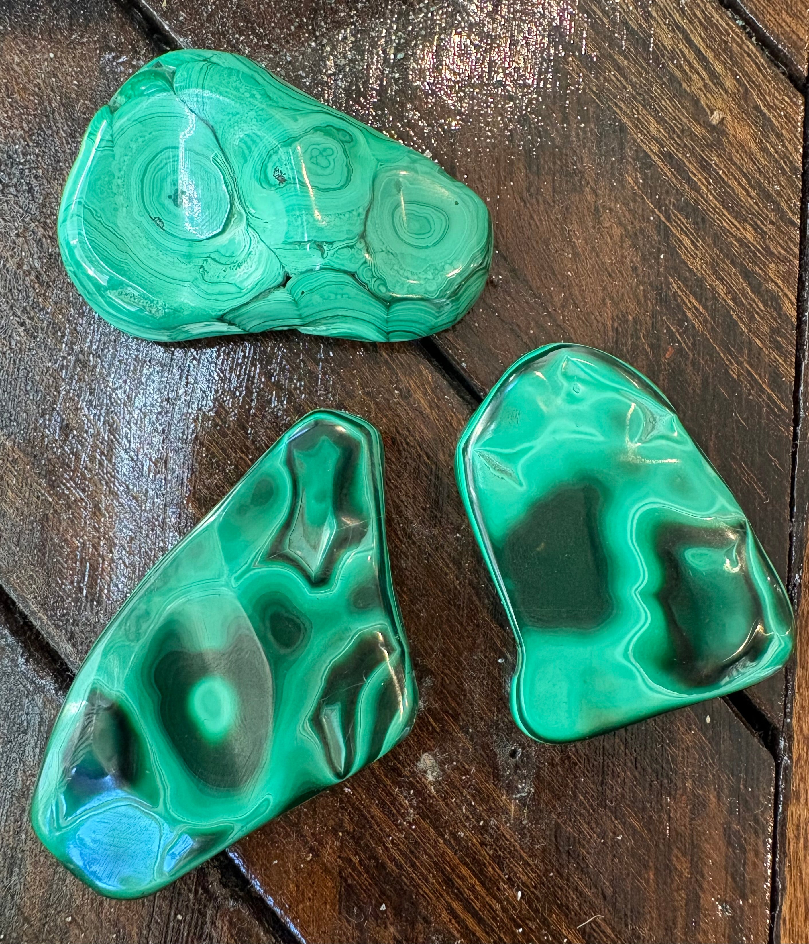 Polished Malachite Piece (C)