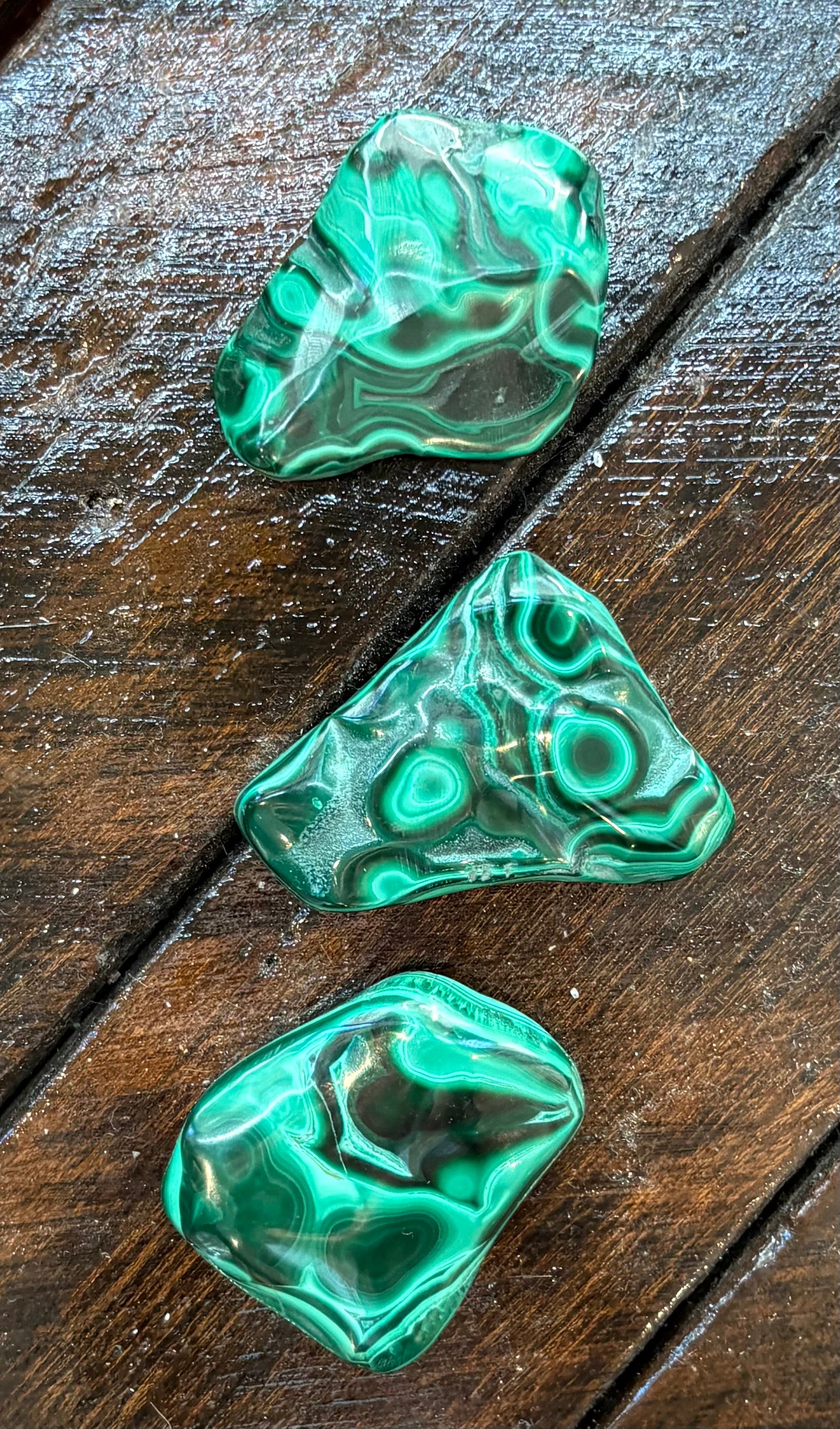 Polished Malachite Piece (D)