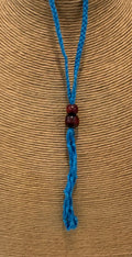Macrame Crystal Holder Necklace