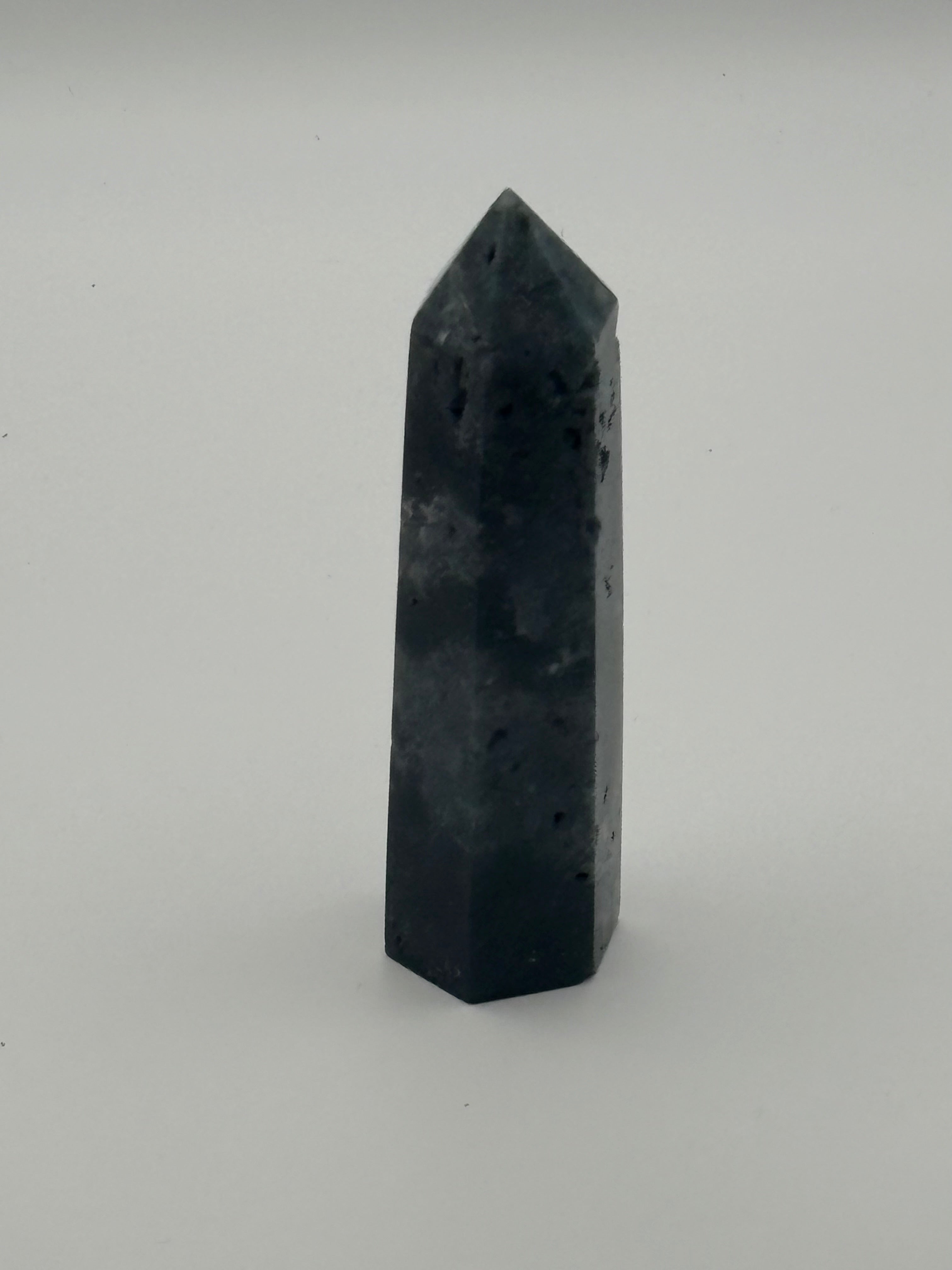 Green Moss Agate Generator 10cm