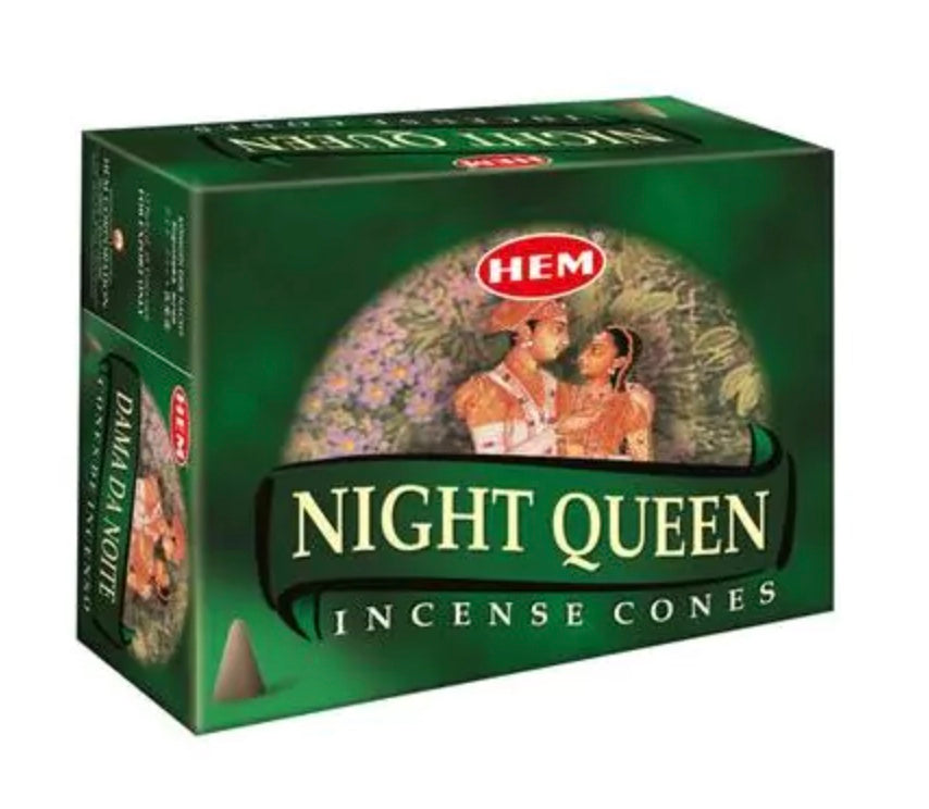 HEM Night Queen Incense Cones