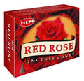 HEM Red Rose Incense Cones