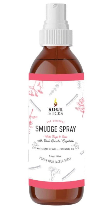 Soul Sticks White Sage & Rose Smudge Spray 100ml