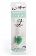 Wishstone Aventurine Heart Bag Charm