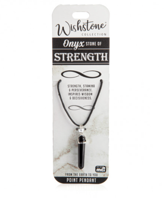 Wishstone Onyx Point Pendant