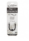 Wishstone Onyx Bead Bracelet