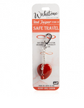 Wishstone Red Jasper Heart Bag Charm