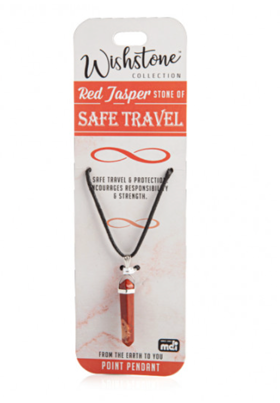 Wishstone Red Jasper Point Pendant