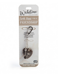 Wishstone Earth Stone Heart Bag Charm
