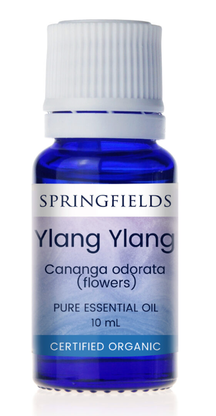 Springfields Essential Oil Ylang Ylang 10ml Certified Organic