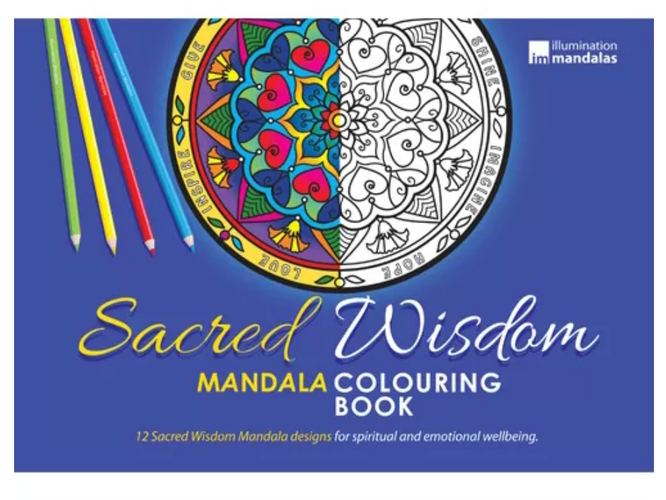 Sacred Wisdom Mandala Colouring Book