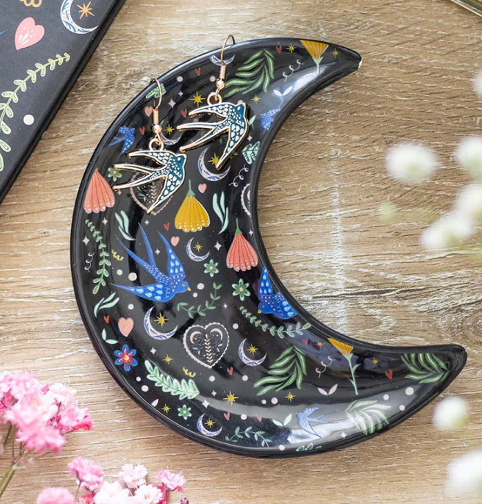 Midnight Bloom Trinket Dish