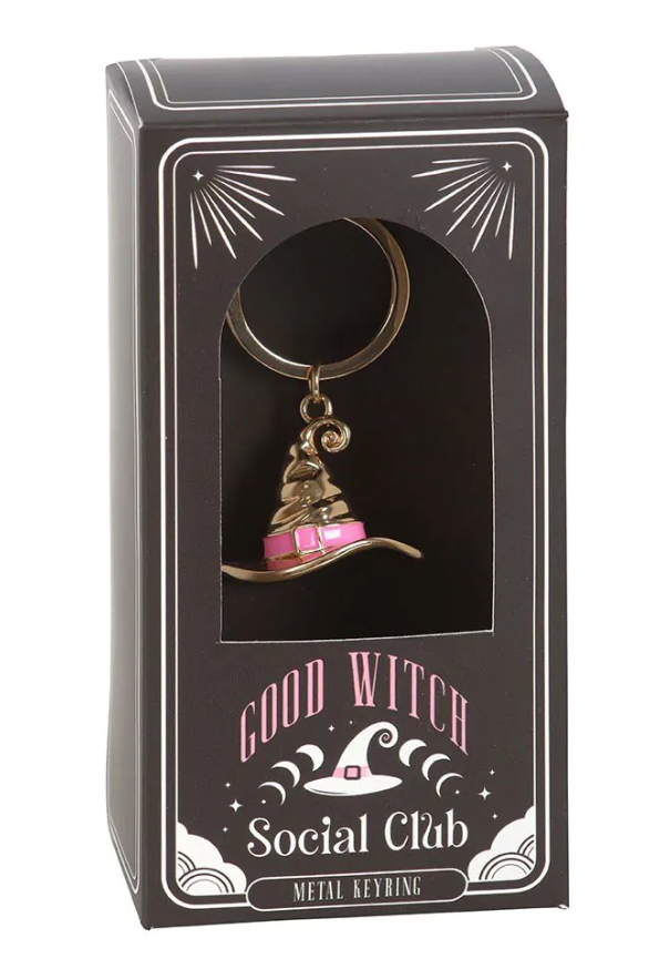 Good Witch Social Club Key Ring