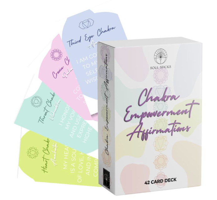 Chakra Empowerment Affirmation Cards